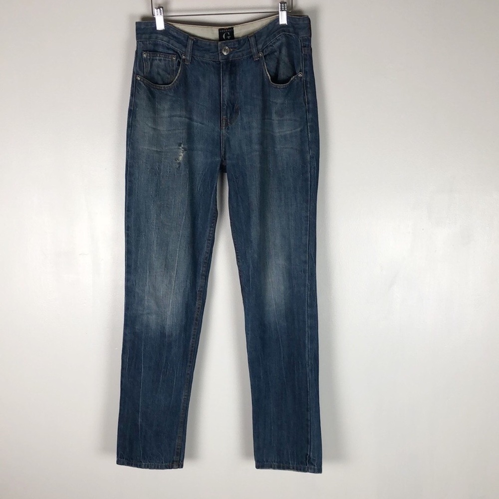 Goodale Men's Slim Straight Leg Dark Wash Jeans w32